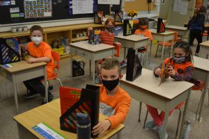 orange in the class