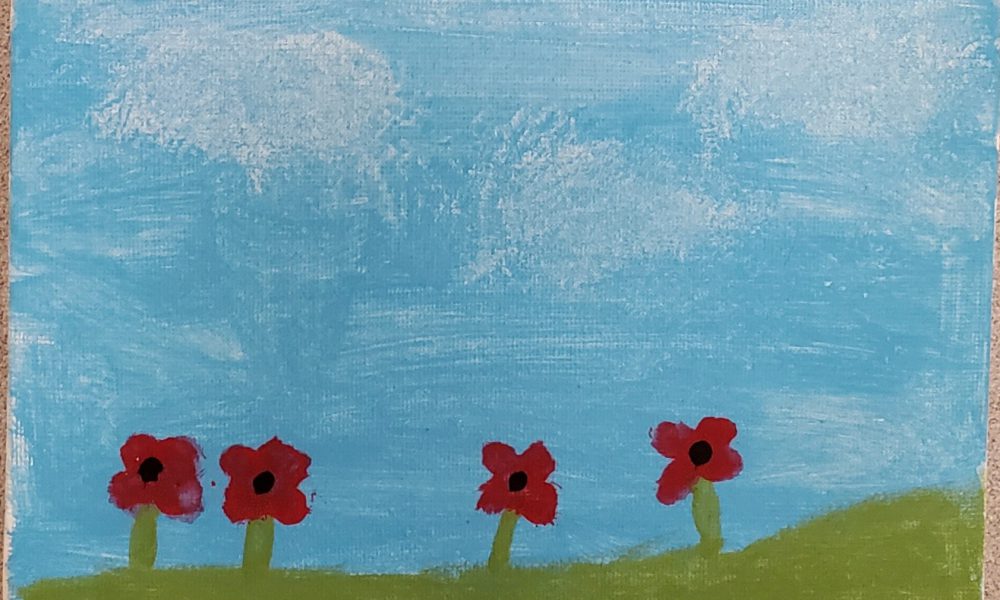 poppies artwork