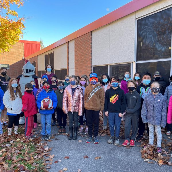 St. Paul class outside