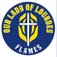 Our Lady of Lourdes French Immersion Logo