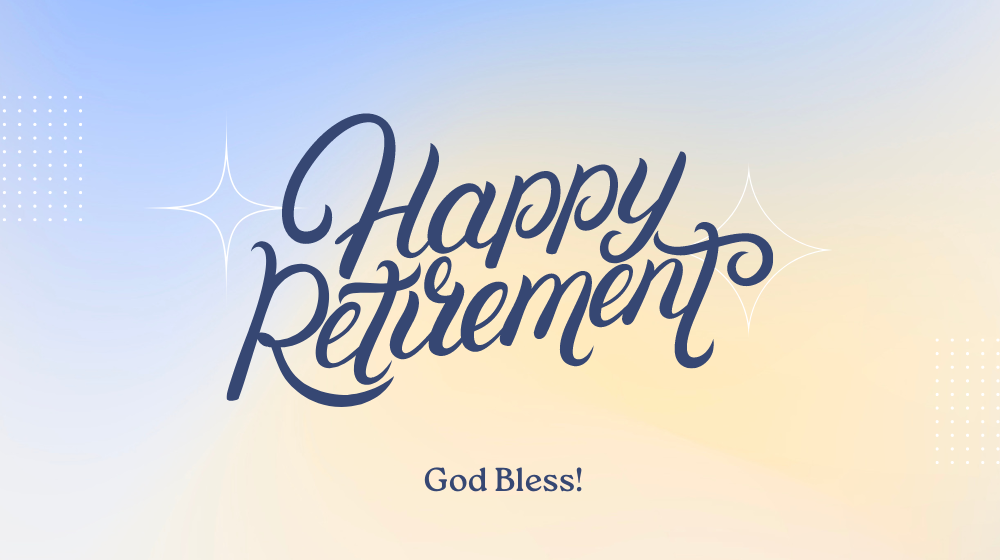 Congratulations Retirees