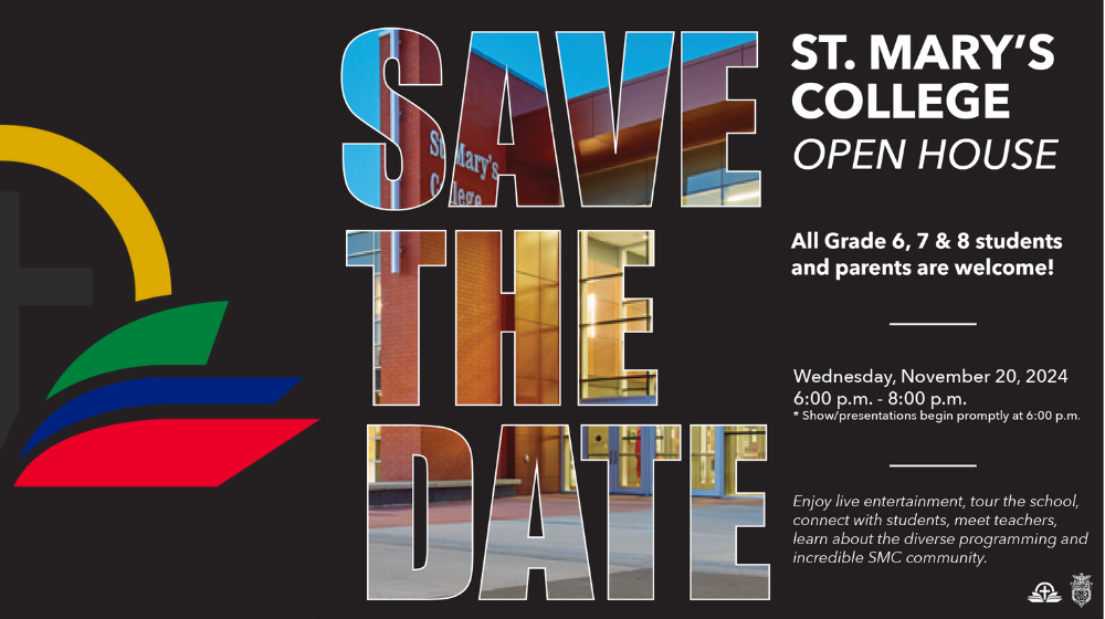 St. Mary’s College Open House November 20