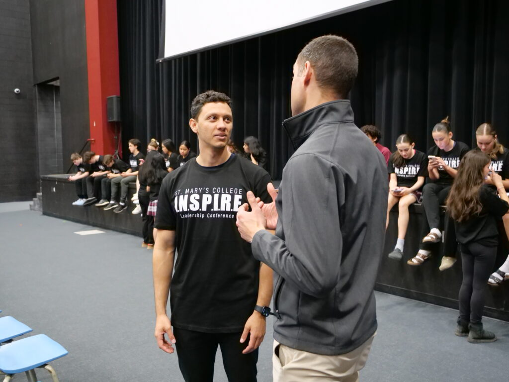 Sam Demma and Director of Education Fil Lettieri
