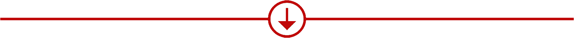 Divider Line with downward arrow